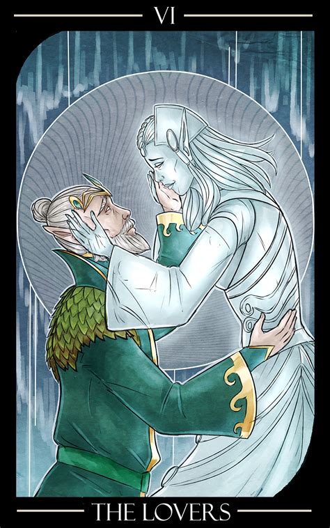 The helplessness of this situation is echoed in the tower, but this is a card primarily of dissolution. Fanart VI The Lovers - Runescape style tarot card (King Baxtorian and Queen Glarial) : runescape