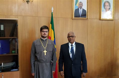 Decr Representative Meets With Ambassador Of Ethiopia To Russia