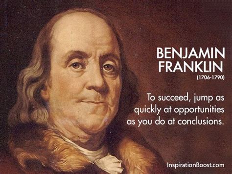 To Succeed Benjamin Franklin Quote Benjamin Franklin Quotes
