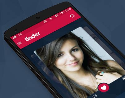 It's a free mobile dating app that matches you with singles in your area. Dating app - tinder redesign on Behance