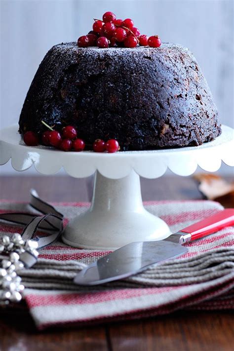 Grease a large sheet of baking. Gluten-free cranberry and pecan Christmas pudding | Recipe ...