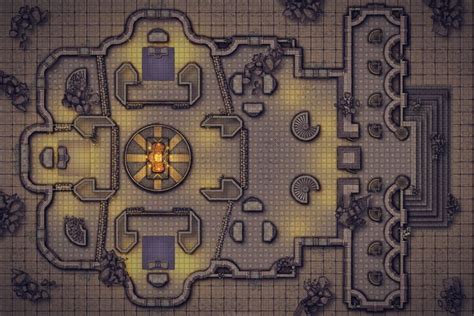 Map Avernus 84x58 High Hall Catacombs Roll20 Dungeon Vrogue Co