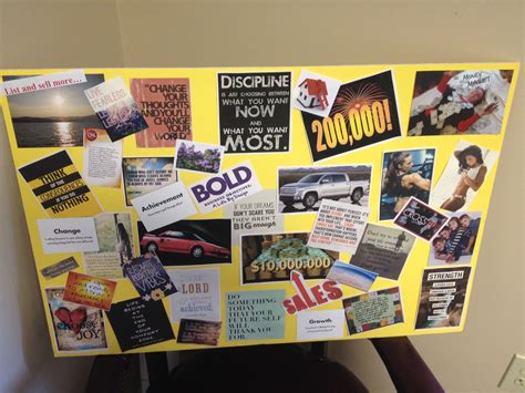 Vision Board 2014 By Sharalyn Kluke This Project Is So Helpful To