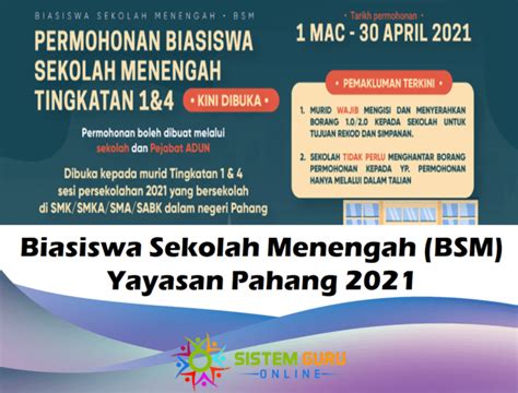 10 sekolah terbaik di malaysia. Biasiswa Sekolah Menengah (BSM) Yayasan Pahang 2021