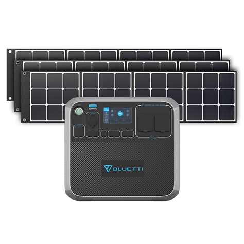 Bluetti Ac200p Portable Solar Generator 3200w Solar Panel Bluetti Uk