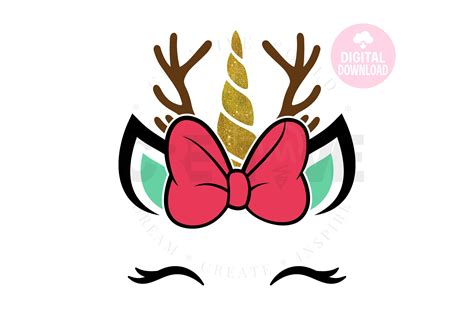 Christmas Unicorn SVG |Christmas svg| Magical Unicorn svg (1036949