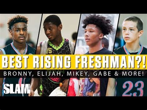 From left, amari bailey, sophomore guard; Who's the Best Rising Freshman?! 🤔 Bronny James, Mikey ...