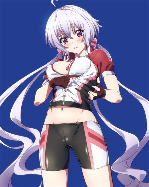 Niko Tama Yukine Chris Senki Zesshou Symphogear Silver Hair