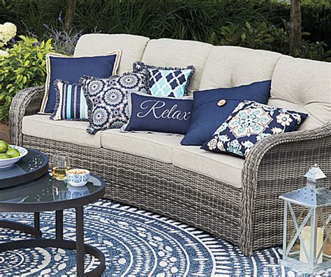 Incrediblerugsanddecor.com has been visited by 10k+ users in the past month Lakewood Navy Blue Outdoor Throw Pillows | Big Lots