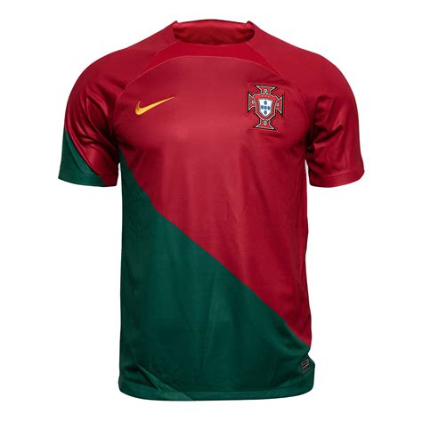 Portugal Home Soccer Jersey Custom World Cup Jersey 2022