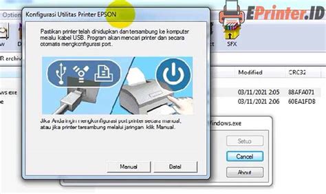 Cara Install Printer Epson L Ke Laptop Eprinter Id