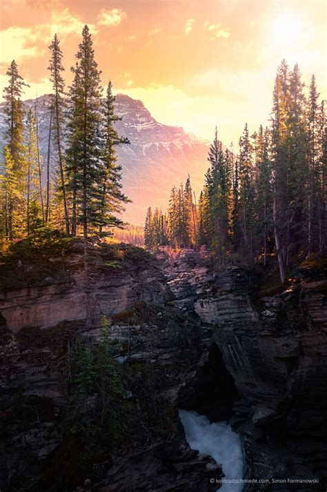 Jasper National Park In Beautiful British Columbia By Simon Formanowski