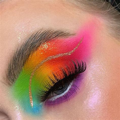 Makeup Trend 2021 Rainbow Eyeshadow Takes Over Instagram Heres How