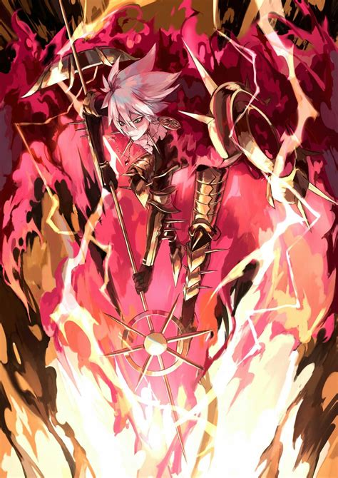 Lancer Of Red Karna Fate Anime Series Anime Fate