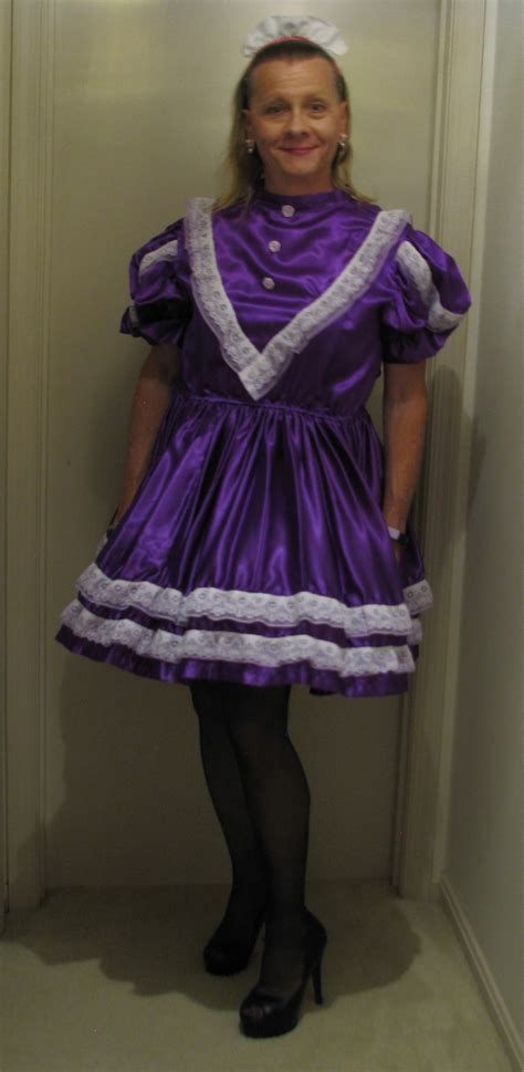 Chrisissy In Purple Sissy Dress Blank Template Imgflip