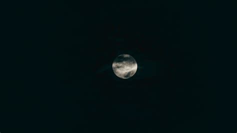Download Wallpaper 2048x1152 Moon Full Moon Planet Ultrawide Monitor