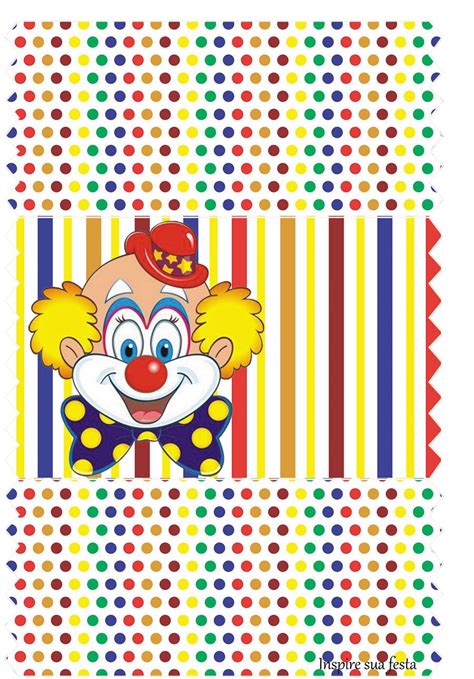 Circo Kit Festa Infantil Grátis Para Imprimir Festa Tema Circo