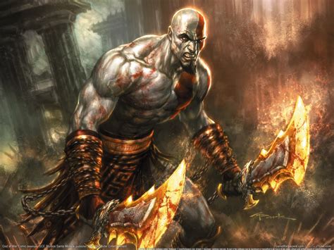 God Of War Game Video Action Adventure Fantasy Fighting