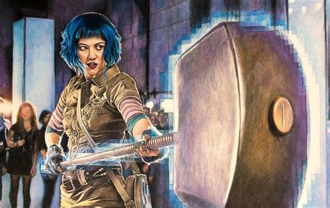 Ramona the pest discussion questions. Hey Reddit! I drew Ramona Flowers with a hammer ...