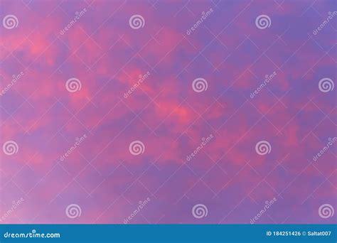Red Clouds At Sunrise Time Beautiful Background Stock Photo Image Of