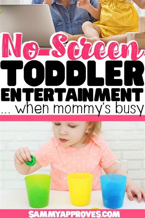 How To Keep Toddler Busy While Mommys Busy Toddler Activities Kids