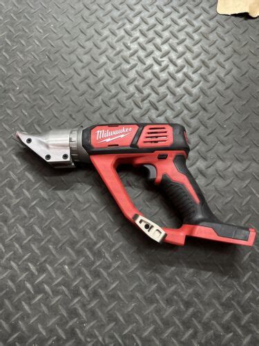 Milwaukee 2635 20 M18 Cordless 18 Gauge Double Cut Shear Red Tool