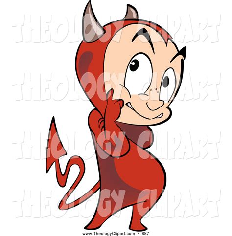 Devil Cartoon Clip Art Library