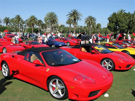An Incredible Collection Of Ferraris Was On Display In Palm Beach This