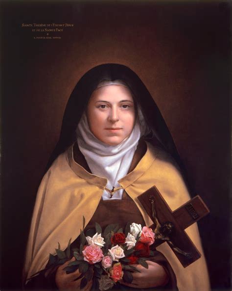 St Therese Of Lisieux The Little Flower Papal Artifacts