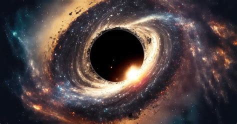 Nasa Hubble Captan Un Impresionante Agujero Negro Supermasivo Que Deja