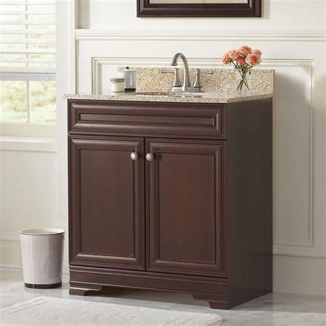 All bathroom vanities with tops can be shipped to you at home. 28 Inch Bathroom Vanity Home Depot | Home depot bathroom ...