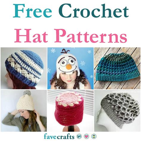 48 Free Crochet Hat Patterns