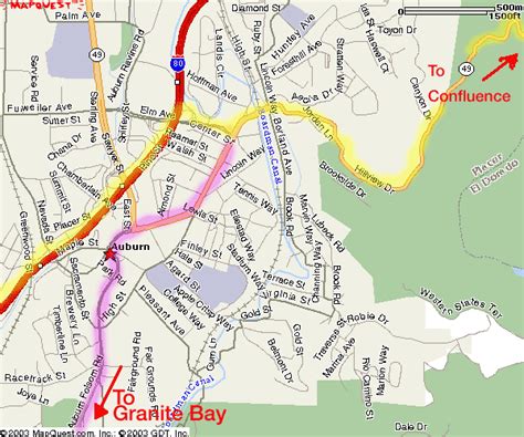 City hall • 1225 lincoln way • auburn, ca 95603 • phone: 2003 California MUni Weekend - Saturday Maps and Directions