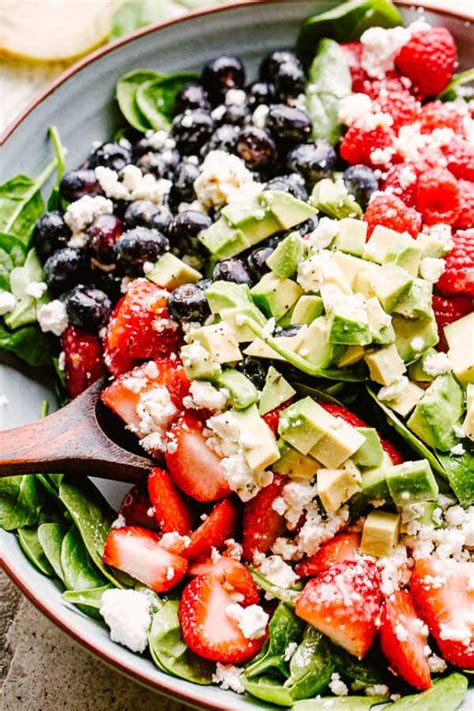 Very Berry Avocado Salad Recipe Healthy Bbq Side Dish Idea