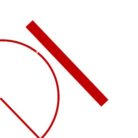Transparent Red No Circle Clip Art Vector Clip Art Online