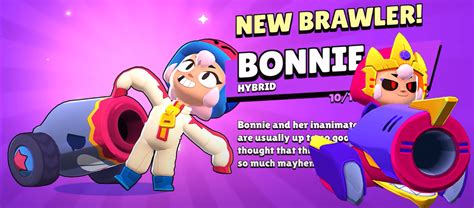 When New Brawler Bonnie Arrive In The Game Brawl Stars