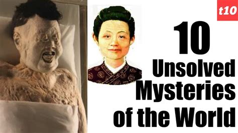 Top Unsolved Mysteries Of The World Youtube