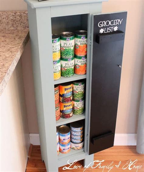 No matter how big your pantry is, we can all use a little more space and organization. 20 Faux Kitchen Pantry Ideas | Stow&TellU