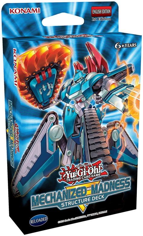 Buy Yu Gi Oh Trading Cards Mechanized Madness Structure Deck 42
