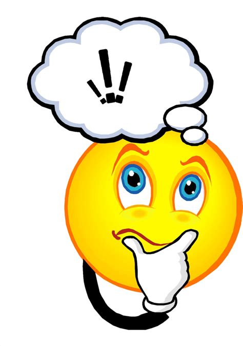 Often used to question or scorn something or someone, as if saying hmm, i don't know about that. Download Person Thinking Clipart Clip Art Emoticon - Think ...