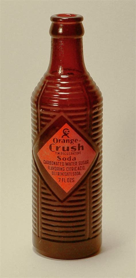 Vintage Orange Crush Soda Bottles Take A Ribbing