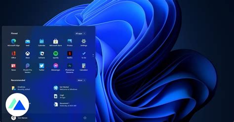Windows 11 Une Nouvelle Interface Avec Un Menu Démarrer Centré Et Un