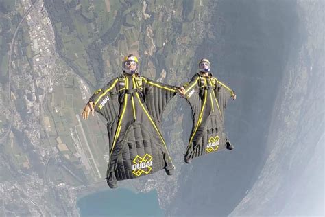 A Wild Wingsuit Flight Above France