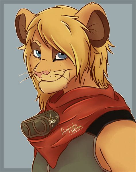 ArtStation - Amanda Holliday - Destiny (lioness form)