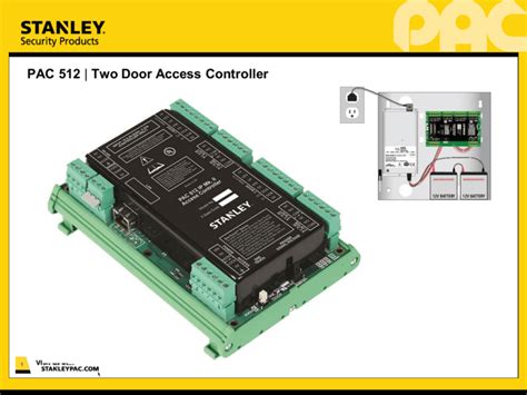Pac 512 Two Door Access Controller