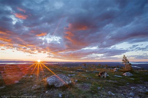 Midnight Sun In Lapland Rayann Elzein Photography