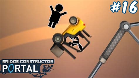 №1200 МАШИНКИ ПРЫГУНЫ Bridge Constructor Portal 16 Youtube