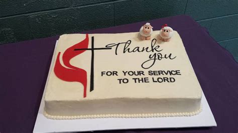 Pastor Retirement Cake