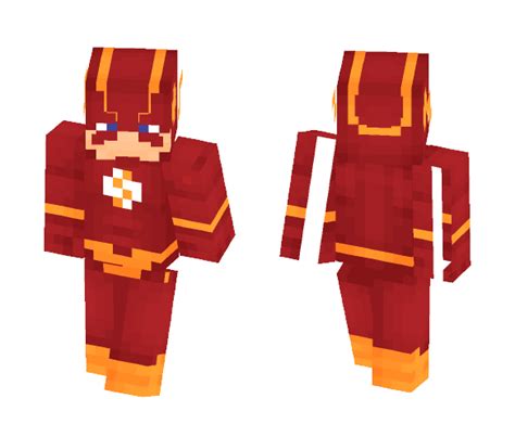 Get The Flash Rebirth Minecraft Skin For Free Superminecraftskins