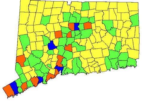 ct total population by town